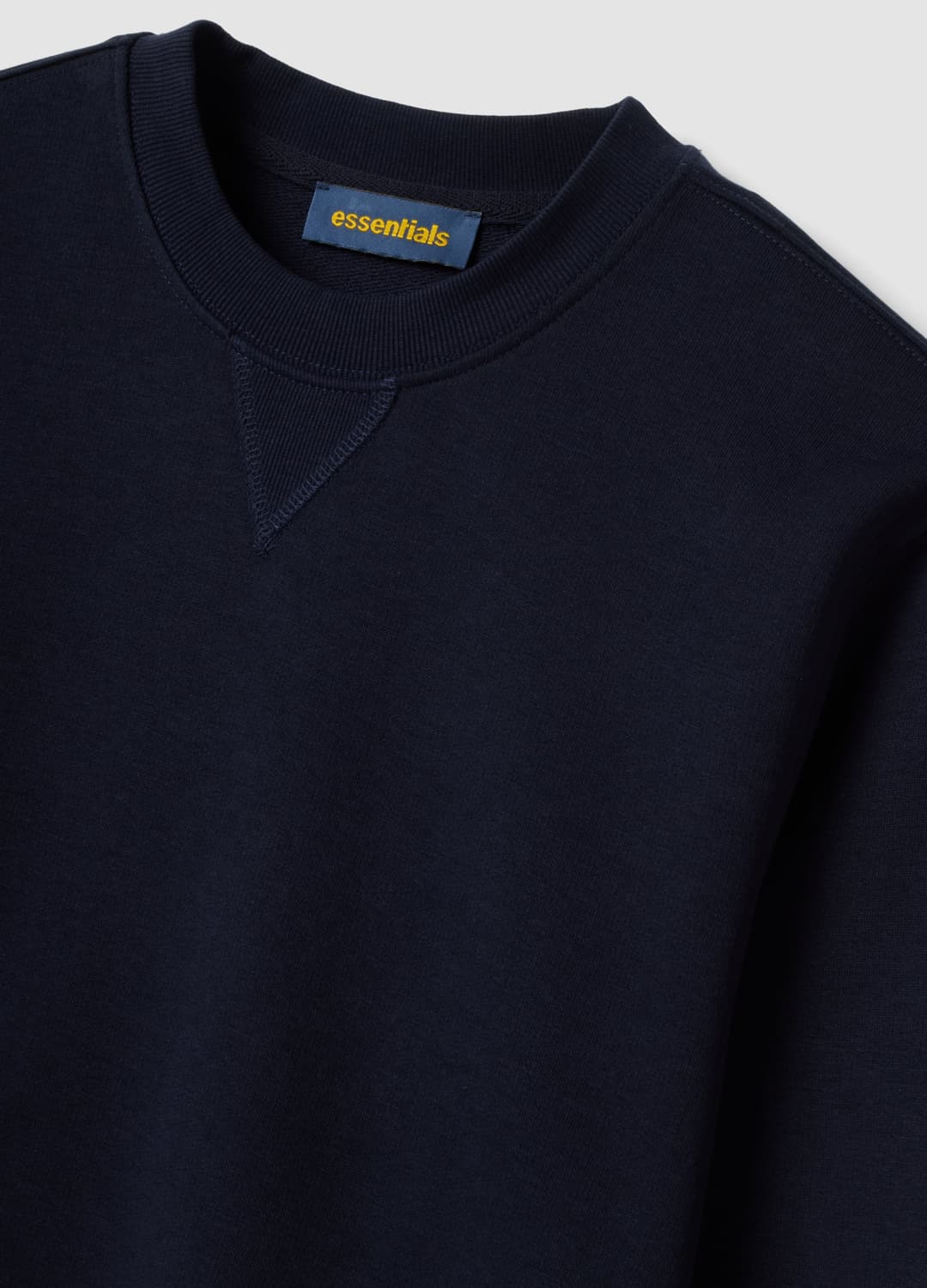Felpa Blu Girocollo In Misto Cotone Regular Fit | OVS Felpa Blu Girocollo In Misto Cotone Regular Fit - 6 | OVS