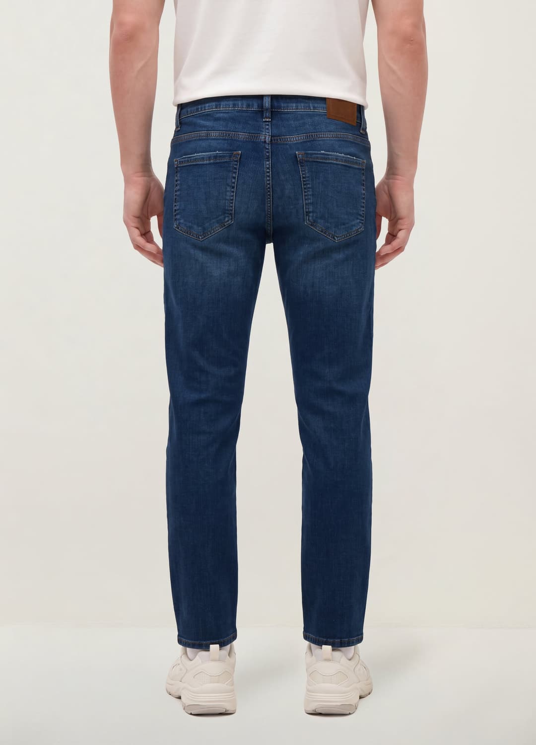 Dunkelblaue Denim-jeans Aus Stretch-baumwolle | OVS Dunkelblaue Denim-jeans Aus Stretch-baumwolle - 2 | OVS