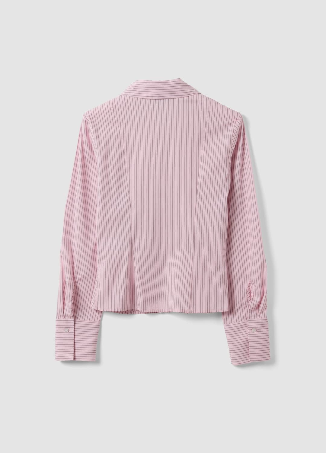 Camicia Rosa A Righe In Cotone Elasticizzato Slim Fit | OVS Camicia Rosa A Righe In Cotone Elasticizzato Slim Fit - 5 | OVS