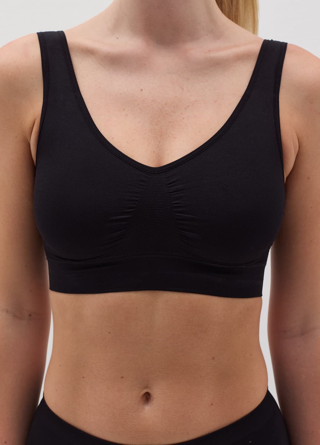 Reggiseno Brassiere In Tessuto Elasticizzato Nero | OVS Reggiseno Brassiere In Tessuto Elasticizzato Nero - 1 | OVS