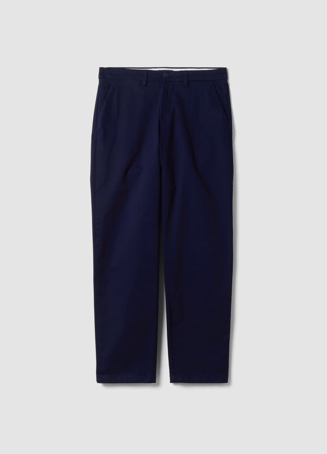Pantaloni Chino Blu In Twill Di Cotone Elasticizzato Regular Fit | OVS Pantaloni Chino Blu In Twill Di Cotone Elasticizzato Regular Fit - 4 | OVS