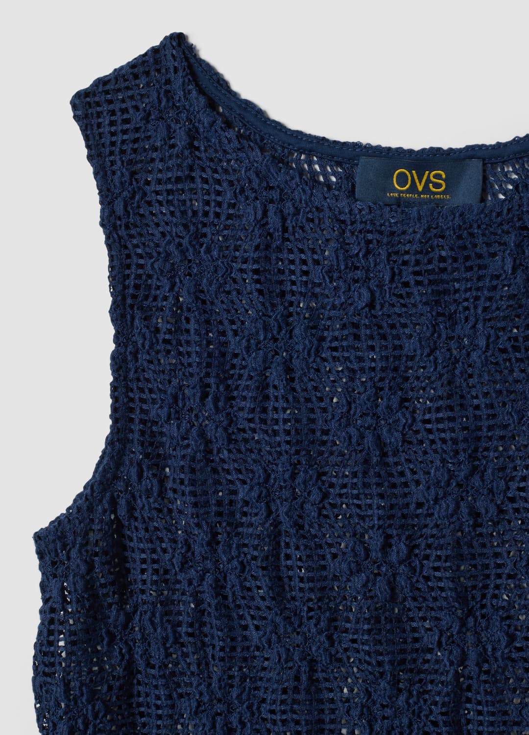 Blaues Tanktop Aus Stretchmaterial | OVS Blaues Tanktop Aus Stretchmaterial - 5 | OVS