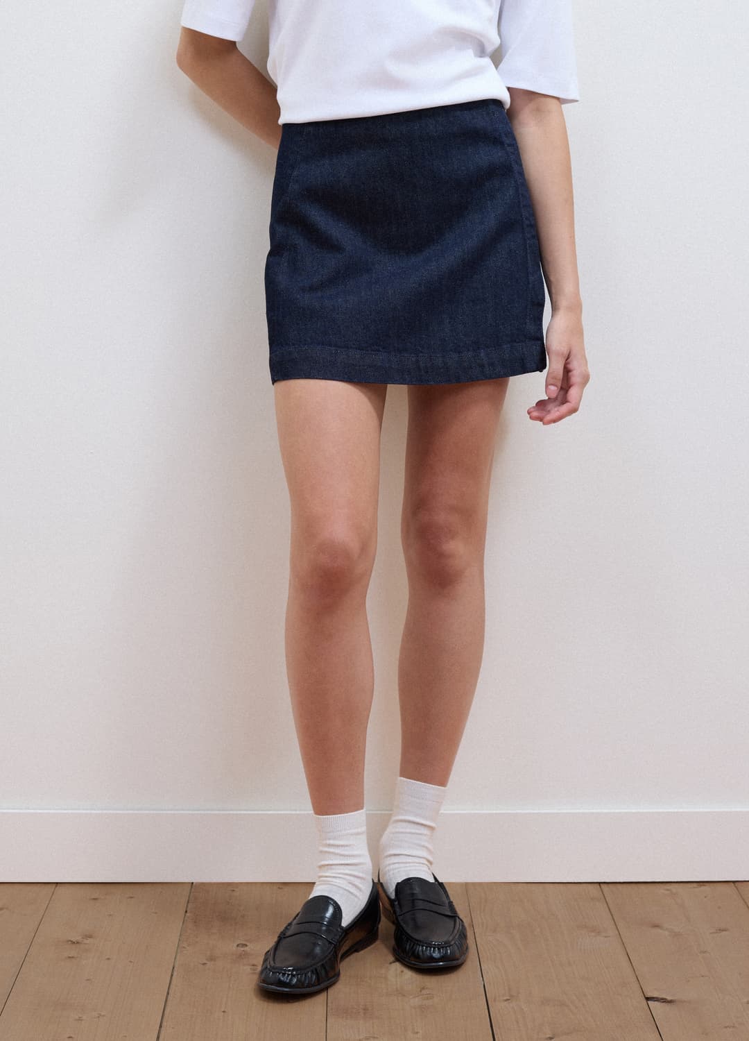 Gonna Blu In Denim Di Puro Cotone | OVS Gonna Blu In Denim Di Puro Cotone - 1 | OVS