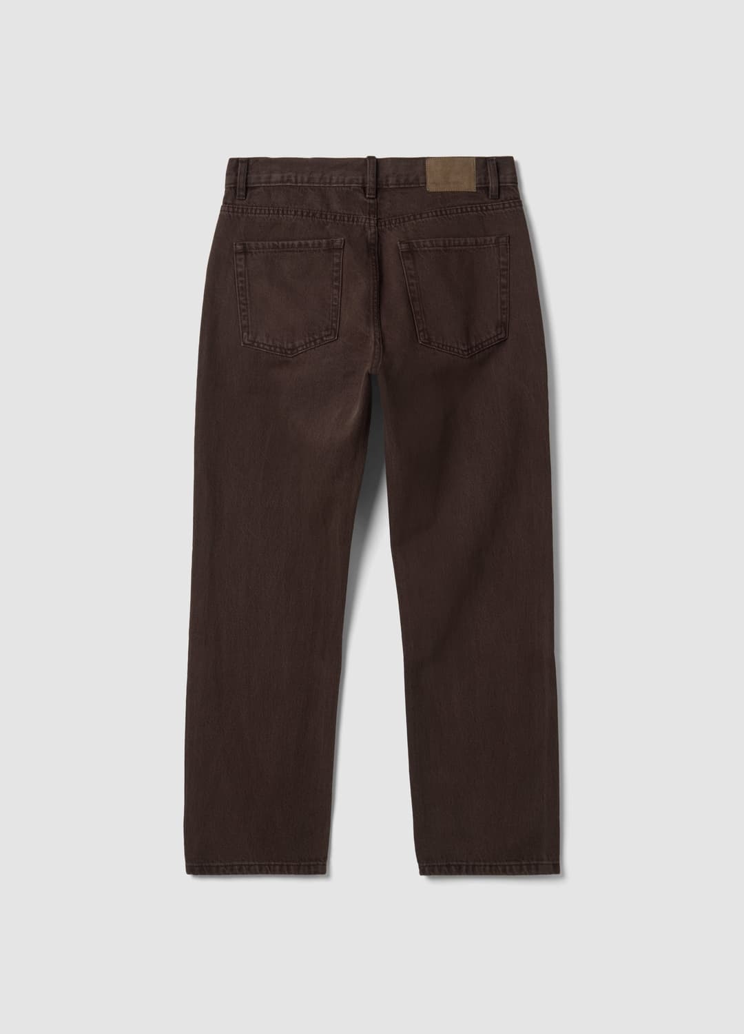 Braune Straight-fit-jeans Aus 100 % Baumwolle | OVS Braune Straight-fit-jeans Aus 100 % Baumwolle - 5 | OVS