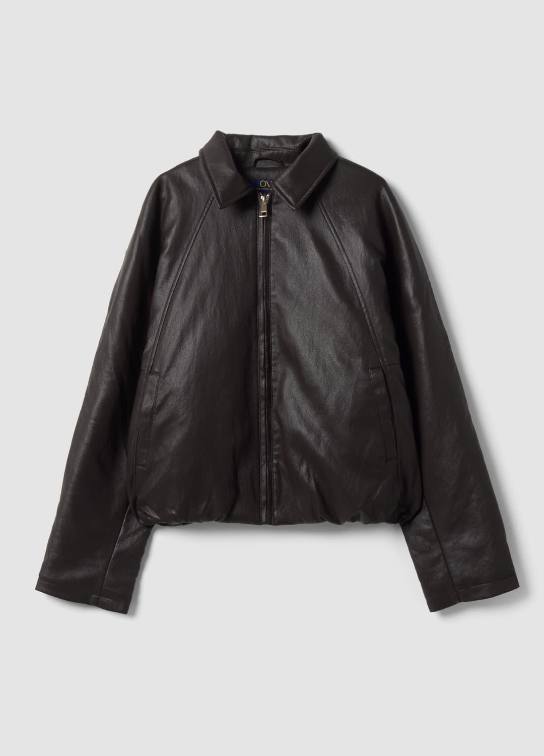 Giubbotto Marrone Imbottito In Misto Viscosa Con Zip Over Fit | OVS Giubbotto Marrone Imbottito In Misto Viscosa Con Zip Over Fit - 0 | OVS