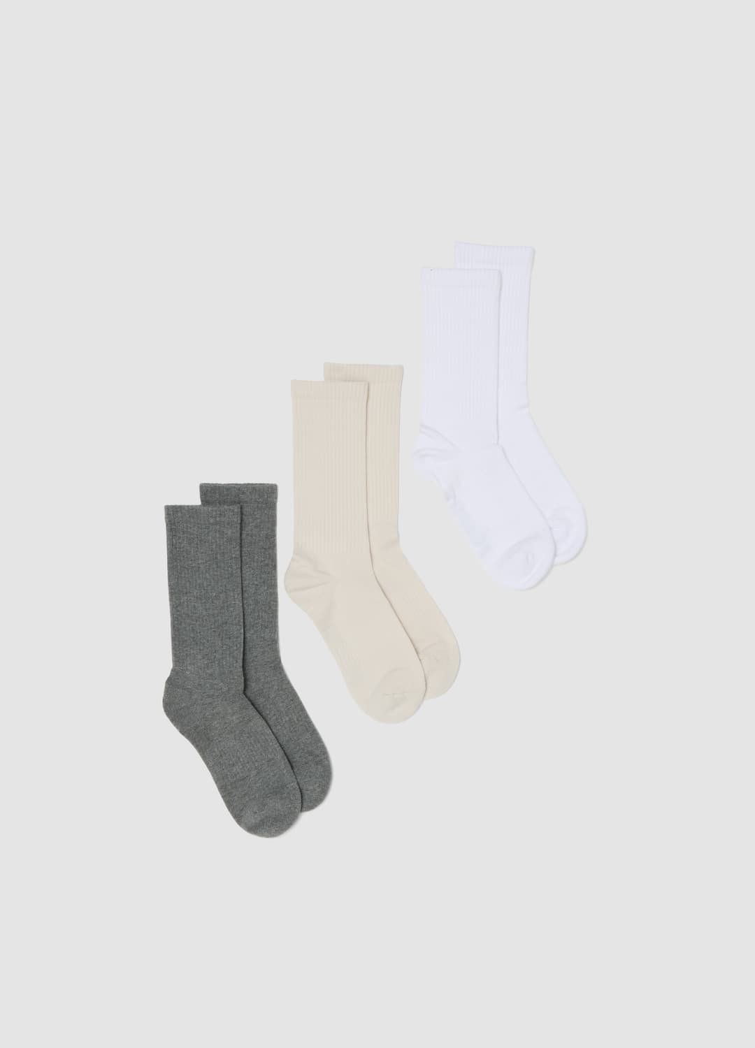 3er-pack Mehrfarbige Sportsocken Aus Stretch-baumwolle | OVS 3er-pack Mehrfarbige Sportsocken Aus Stretch-baumwolle - 0 | OVS