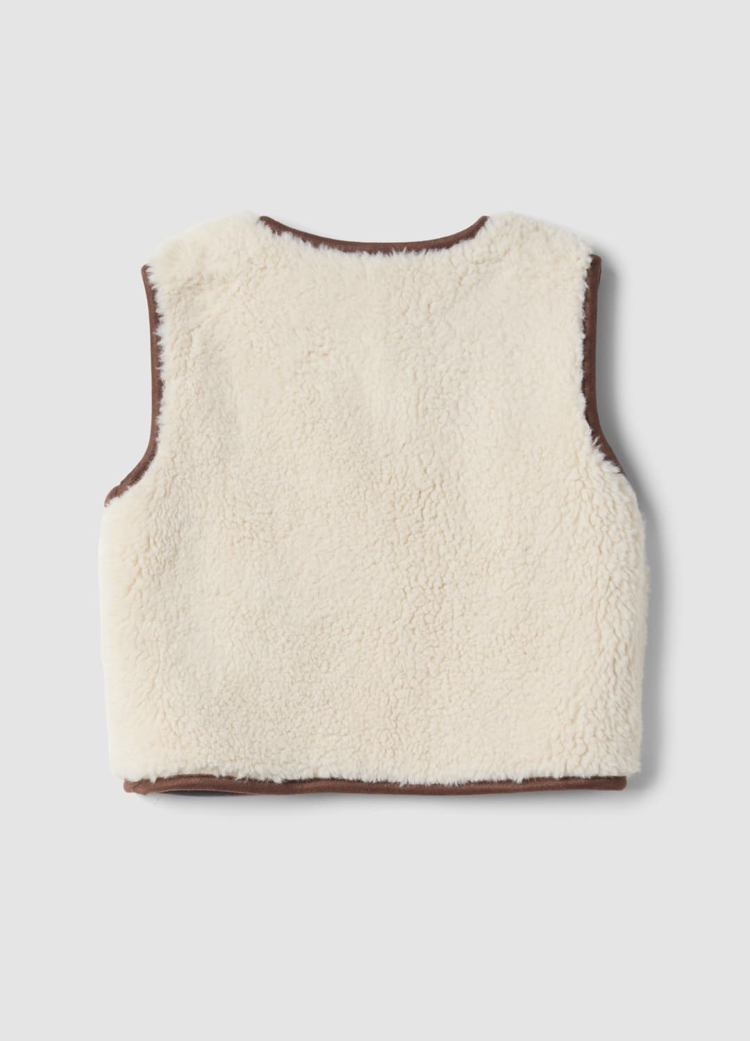 Gilet Bianco Girocollo Con Ricami Floreali Regular Fit | OVS Gilet Bianco Girocollo Con Ricami Floreali Regular Fit - 2 | OVS