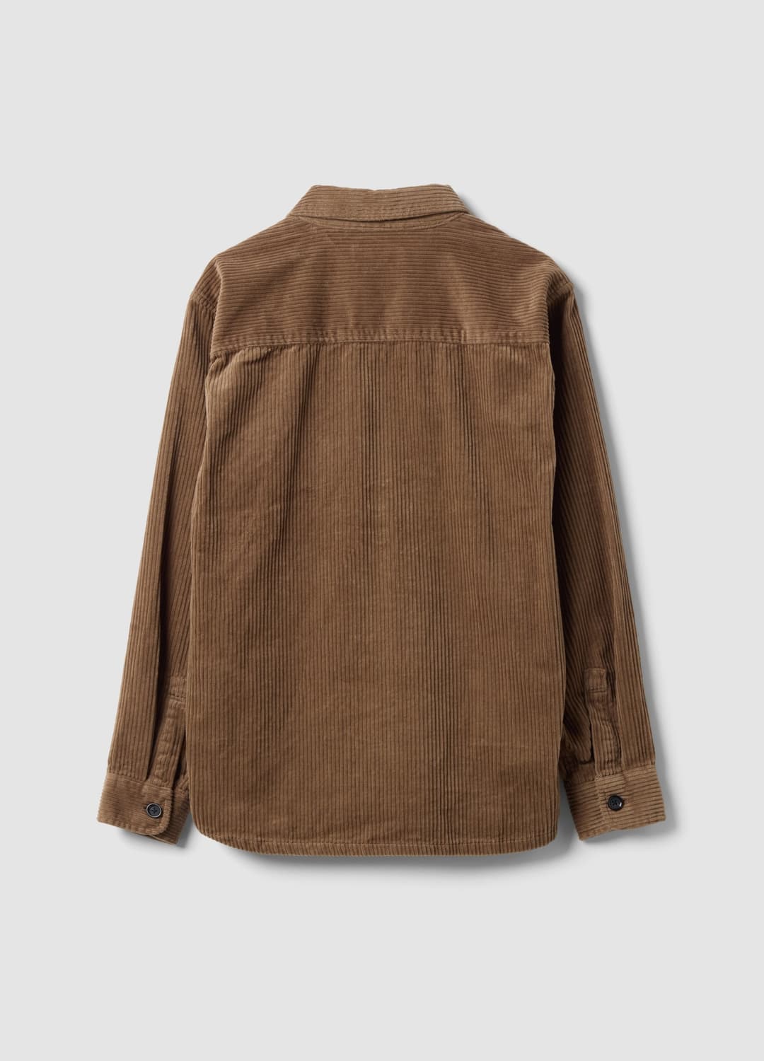 Shacket Marrone In Puro Cotone A Coste Over Fit | OVS Shacket Marrone In Puro Cotone A Coste Over Fit - 2 | OVS