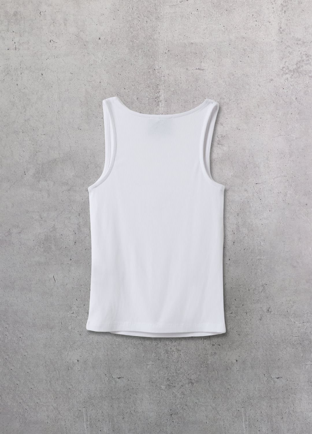 Weißes Tanktop Mit Eckigem Ausschnitt | OVS Weißes Tanktop Mit Eckigem Ausschnitt - 6 | OVS
