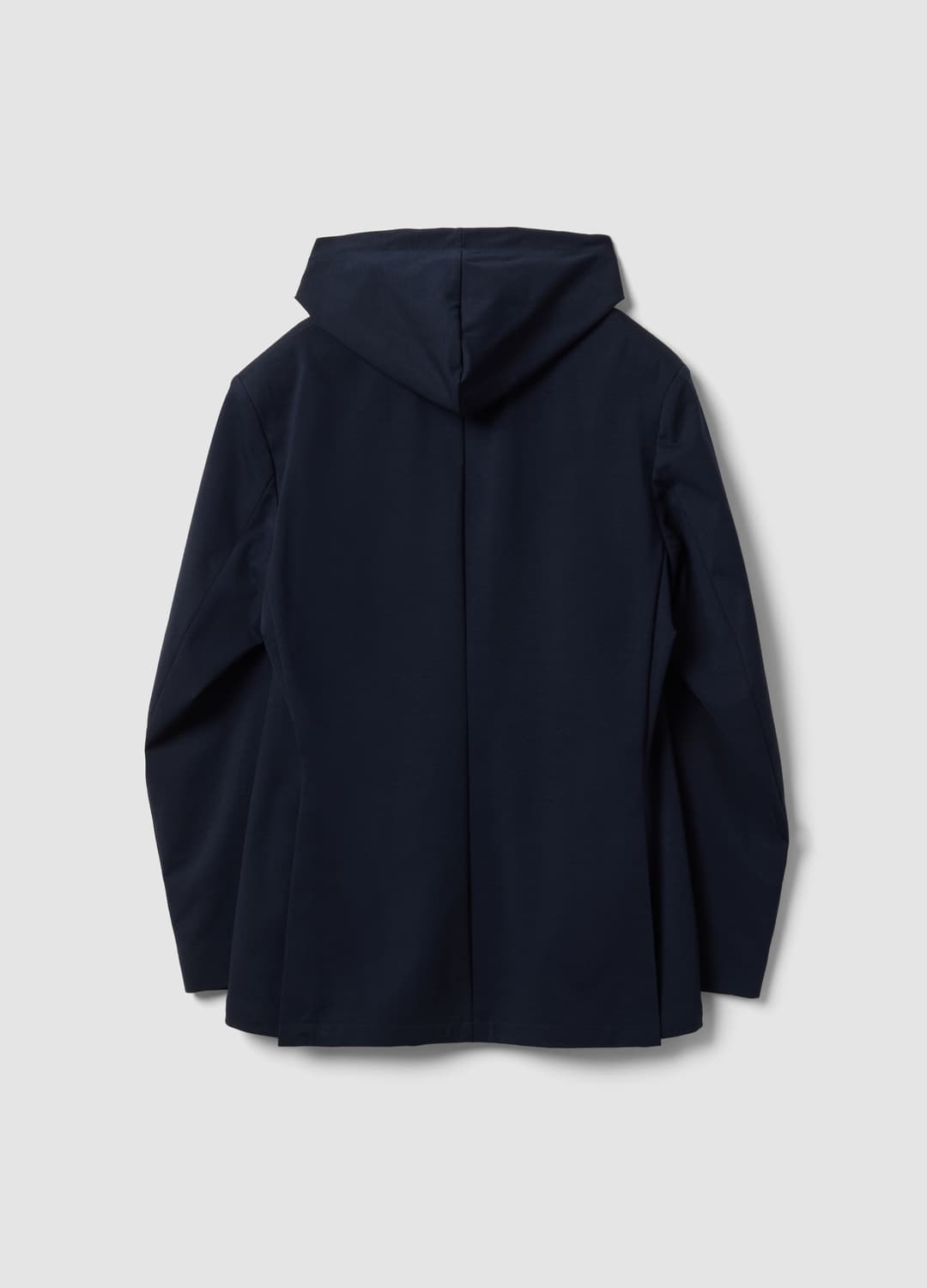 Blazer Blu In Cotone Elasticizzato Con Cappuccio E Rever Classici | OVS Blazer Blu In Cotone Elasticizzato Con Cappuccio E Rever Classici - 2 | OVS