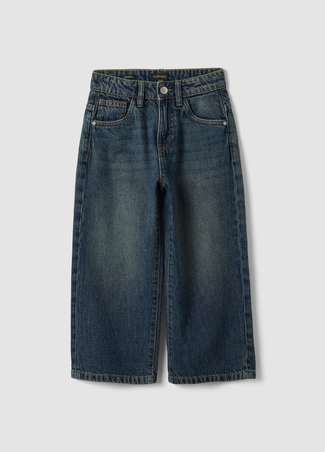Jeans Blu In Puro Cotone Skater Fit Per Bambino | OVS Jeans Blu In Puro Cotone Skater Fit Per Bambino - 3 | OVS