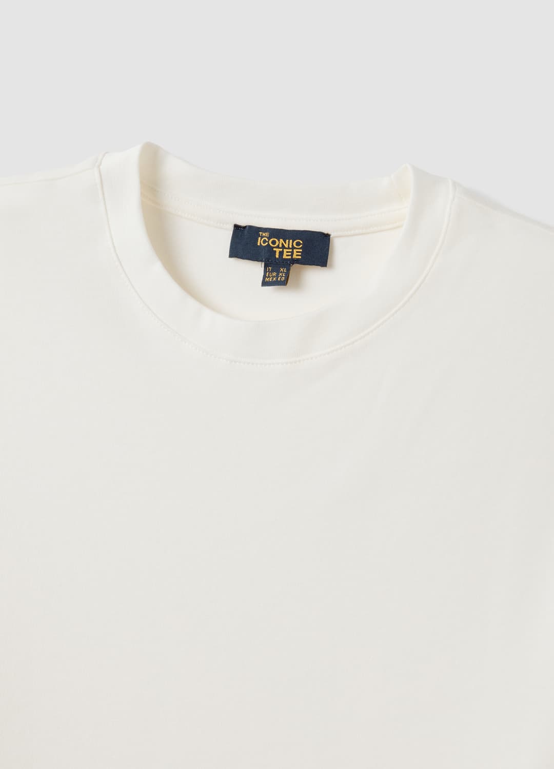 The Iconic Tee Weißes Kurzarm-t-shirt Aus Reiner Baumwolle Im Regular Fit | OVS The Iconic Tee Weißes Kurzarm-t-shirt Aus Reiner Baumwolle Im Regular Fit - 5 | OVS