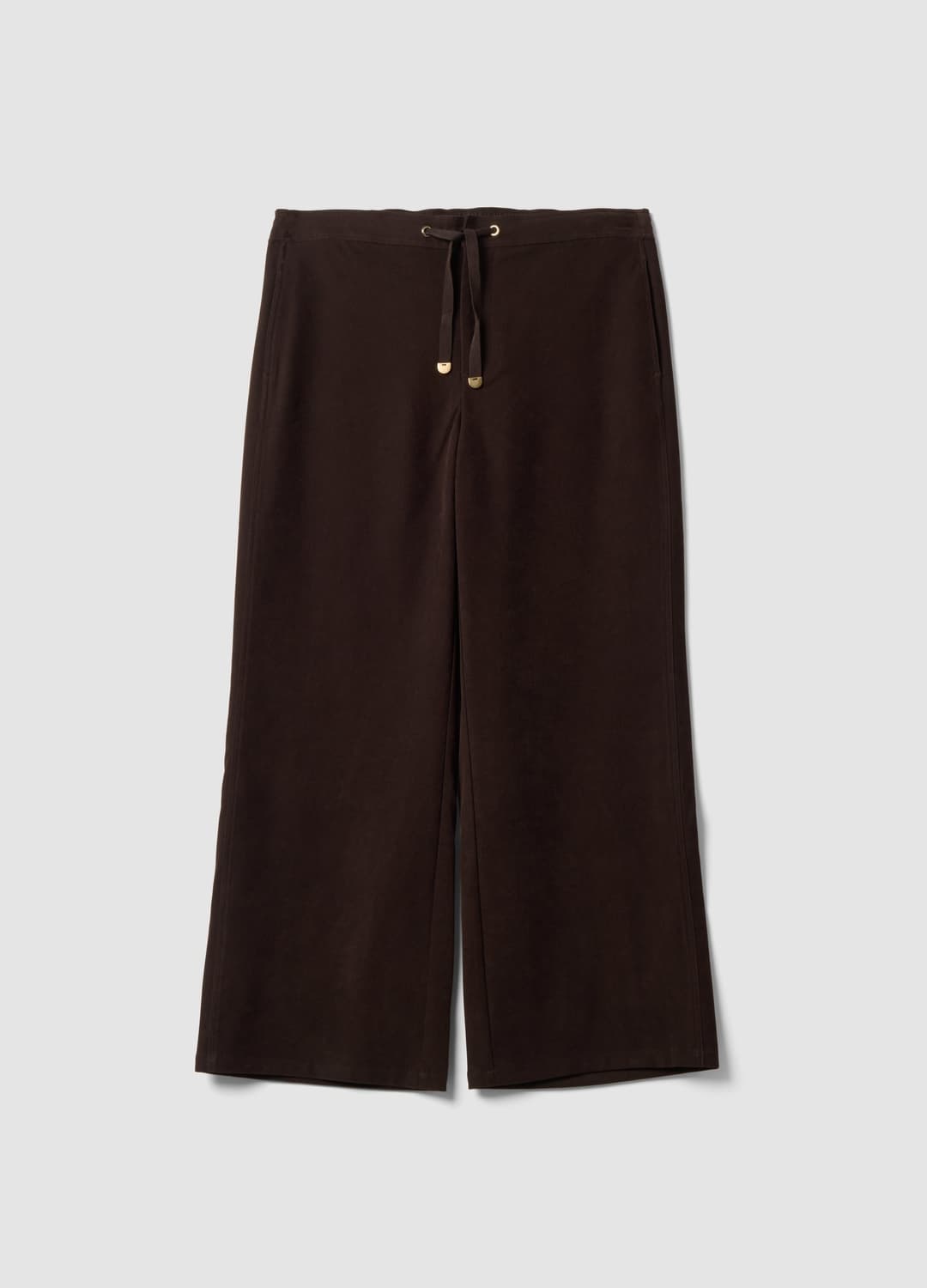 Jogger Marroni Wide Leg In Tessuto Elasticizzato | OVS Jogger Marroni Wide Leg In Tessuto Elasticizzato - 0 | OVS