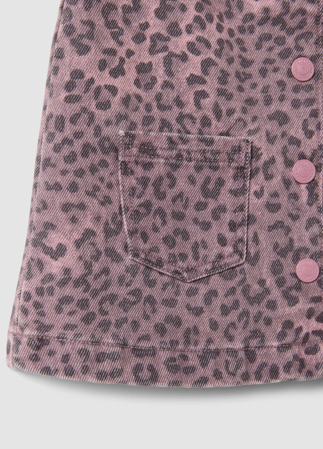 Abito Wide Rosa In Puro Cotone A Fantasia Animalier Per Bimba | OVS Abito Wide Rosa In Puro Cotone A Fantasia Animalier Per Bimba - 3 | OVS