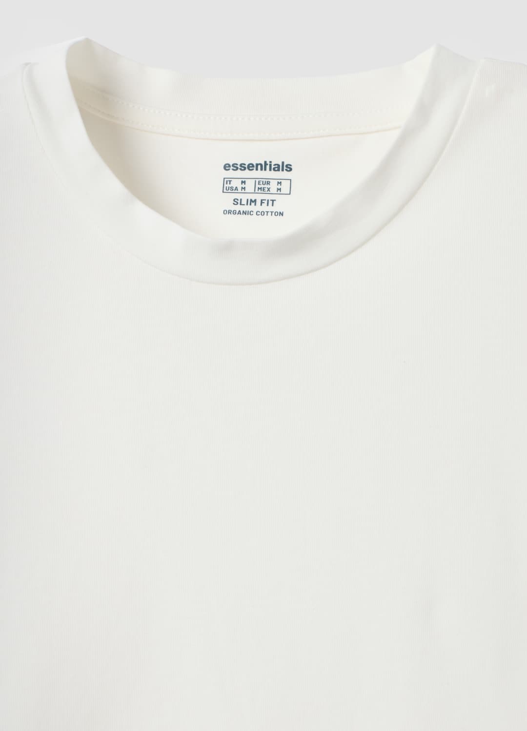 Weißes Slim-fit T-shirt Aus Bio-baumwolle Mit Kurzen Ärmeln | OVS Weißes Slim-fit T-shirt Aus Bio-baumwolle Mit Kurzen Ärmeln - 5 | OVS