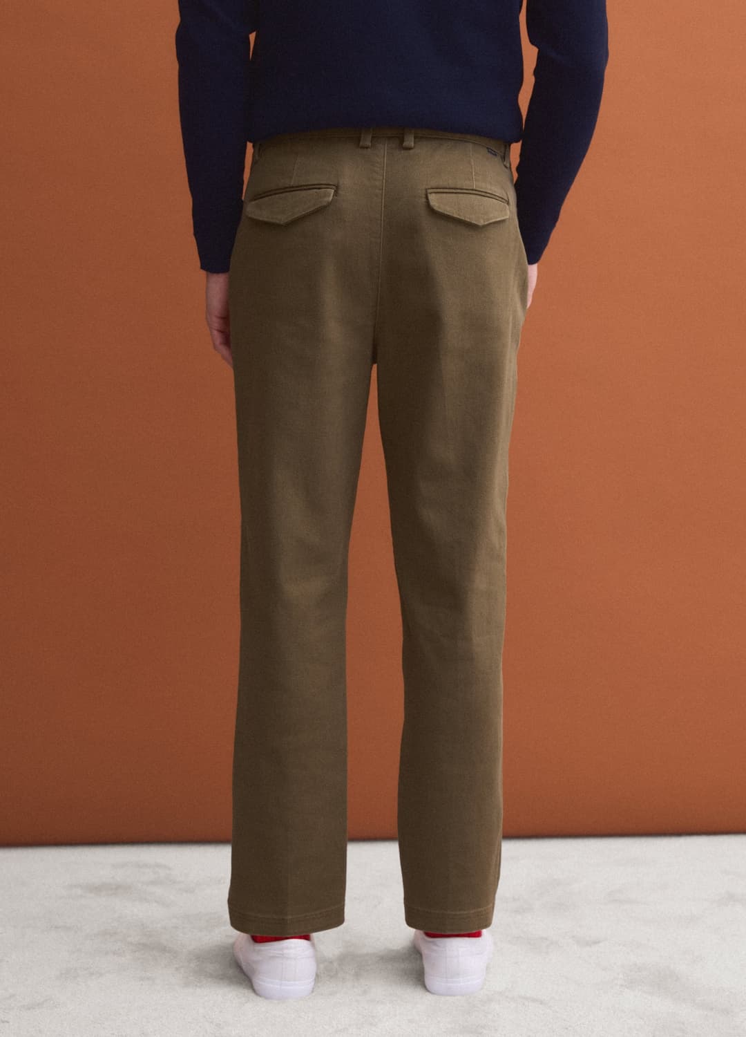 Braune Chinohose Aus Stretch-baumwolle | OVS Braune Chinohose Aus Stretch-baumwolle - 16 | OVS