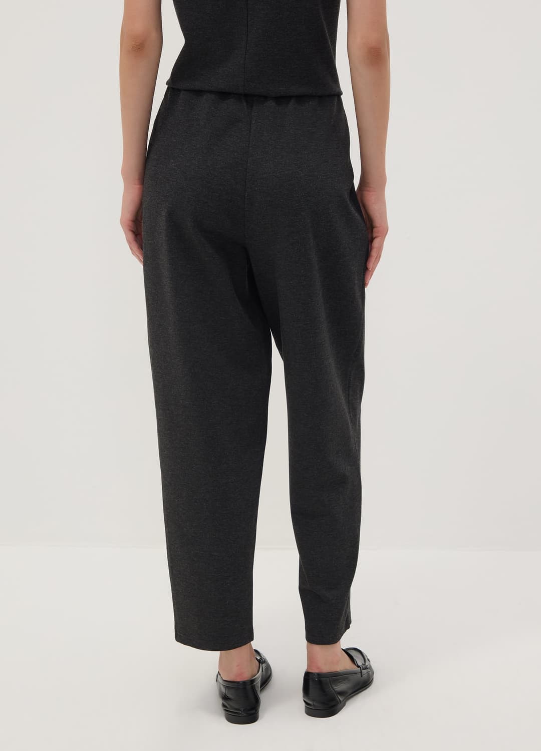 Schwarze Joggerhose Aus Milano-strick In Elastischer Viskose | OVS Schwarze Joggerhose Aus Milano-strick In Elastischer Viskose - 2 | OVS