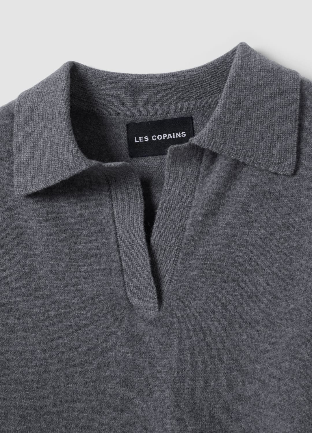 Grauer Pullover Aus Reiner Wolle Mit Polokragen Und Relaxed Fit | OVS Grauer Pullover Aus Reiner Wolle Mit Polokragen Und Relaxed Fit - 5 | OVS