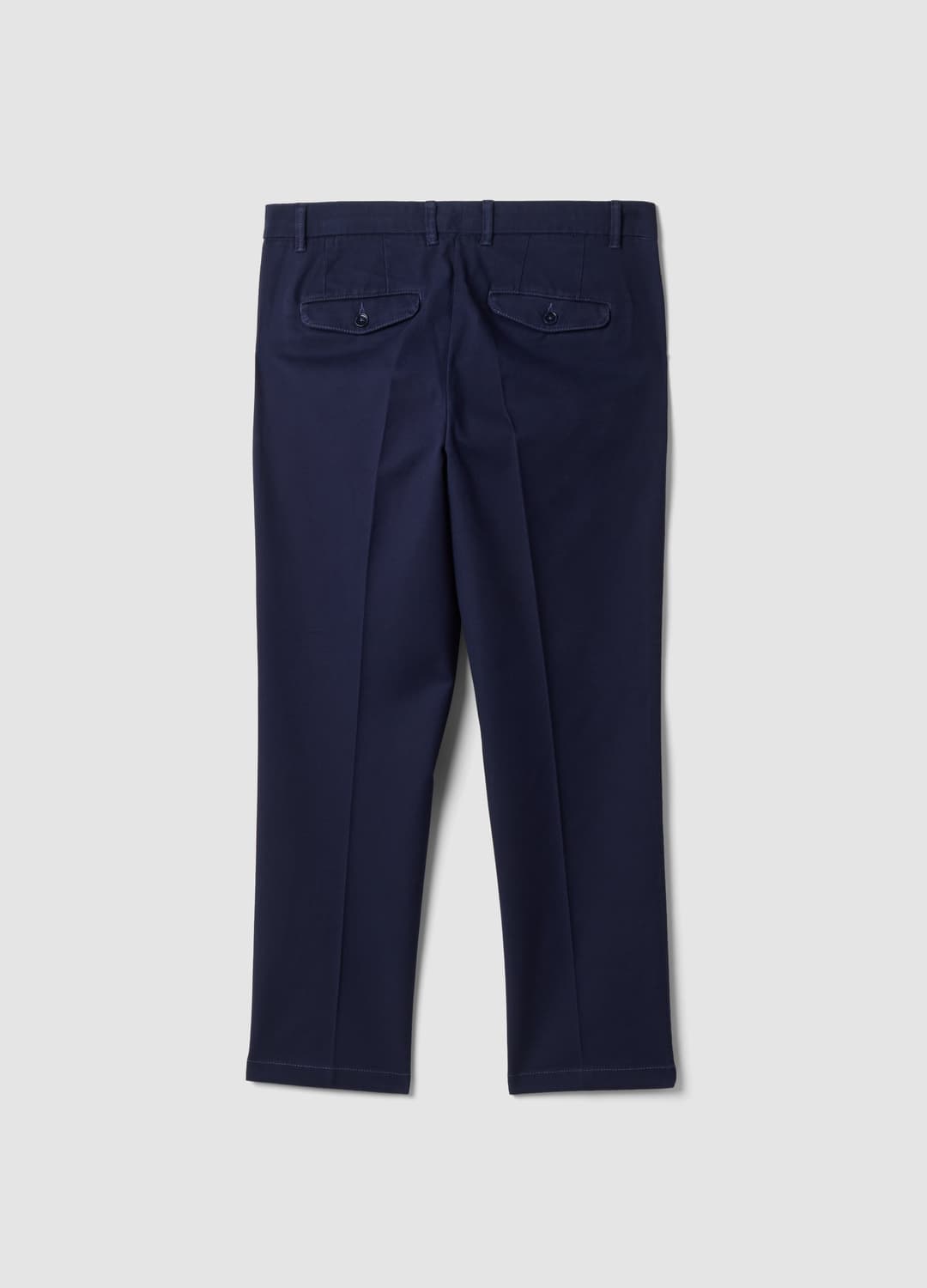 Blaue Chinohose Aus Elastischem Baumwolltwill | OVS Blaue Chinohose Aus Elastischem Baumwolltwill - 2 | OVS