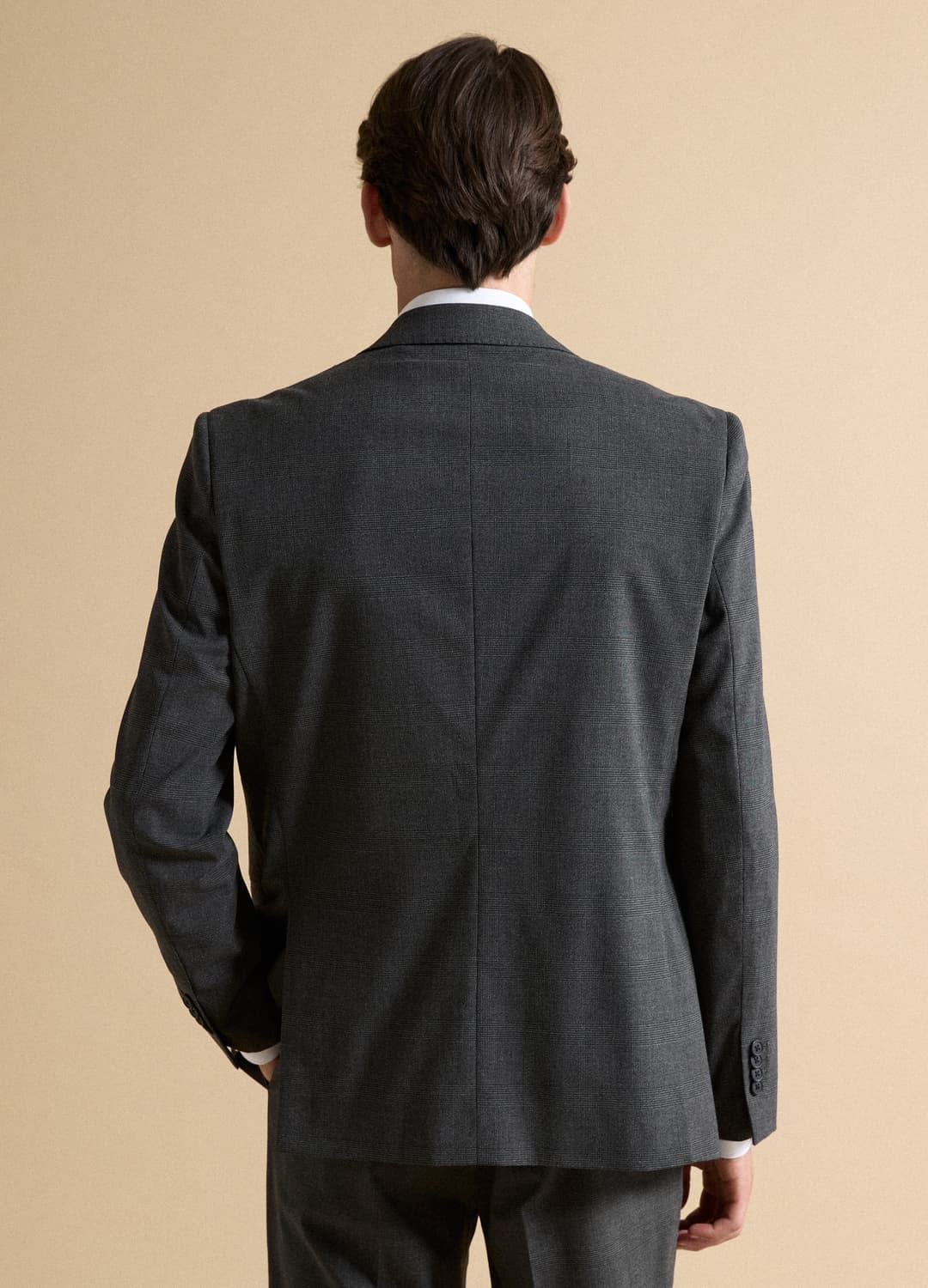 Blazer Grigio In Viscosa Elasticizzata Con Rever Classico Slim Fit | OVS Blazer Grigio In Viscosa Elasticizzata Con Rever Classico Slim Fit - 2 | OVS