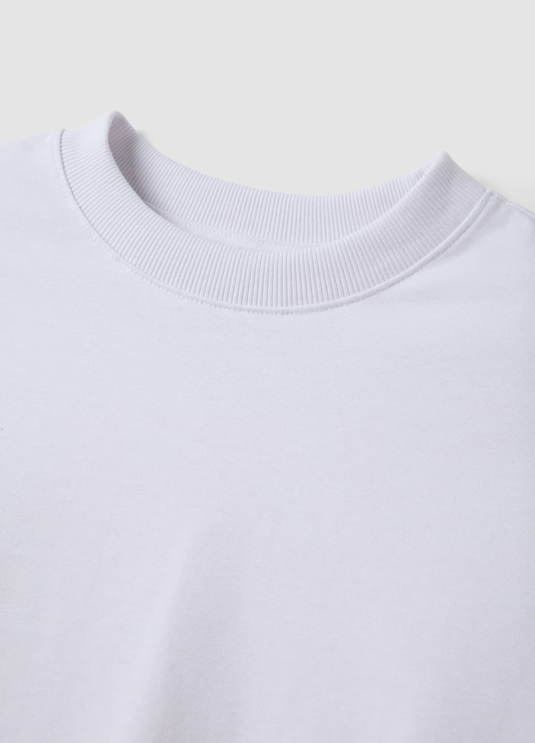 T-shirt Bianca In Misto Cotone Jersey A Girocollo Regular Fit | OVS T-shirt Bianca In Misto Cotone Jersey A Girocollo Regular Fit - 5 | OVS