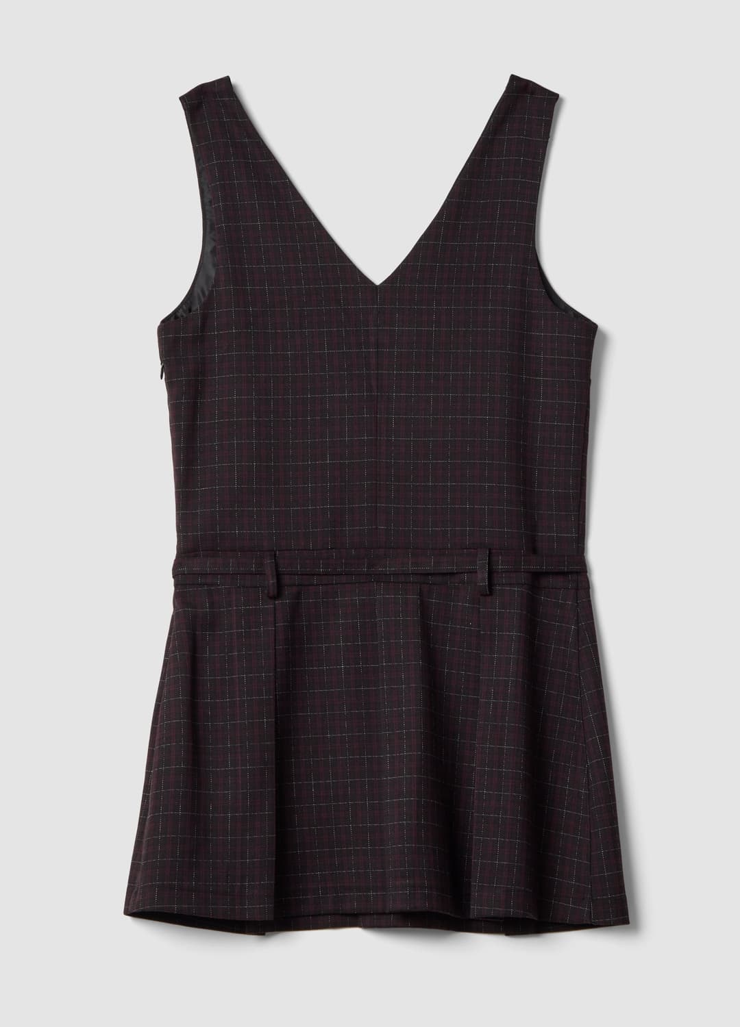 Schwarzes Kleid Aus Stretch-viskose Mit Tiefem V-ausschnitt | OVS Schwarzes Kleid Aus Stretch-viskose Mit Tiefem V-ausschnitt - 2 | OVS
