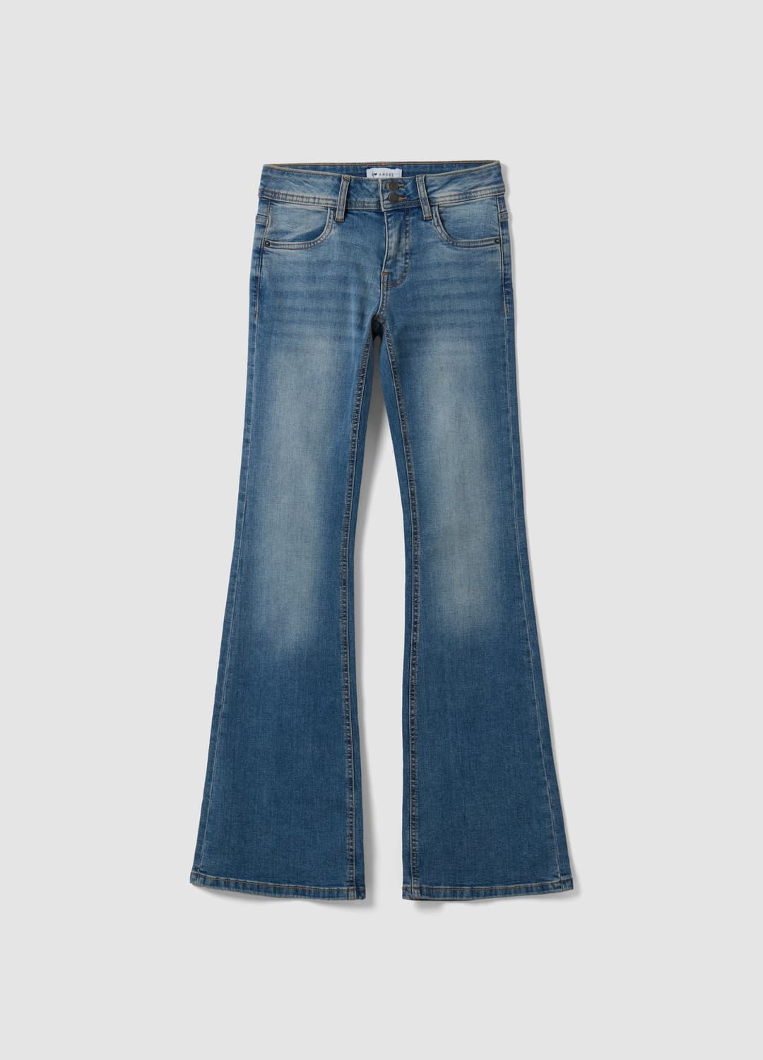 Blaue Flare-jeans Aus Stretch-baumwolle | OVS Blaue Flare-jeans Aus Stretch-baumwolle - 11 | OVS