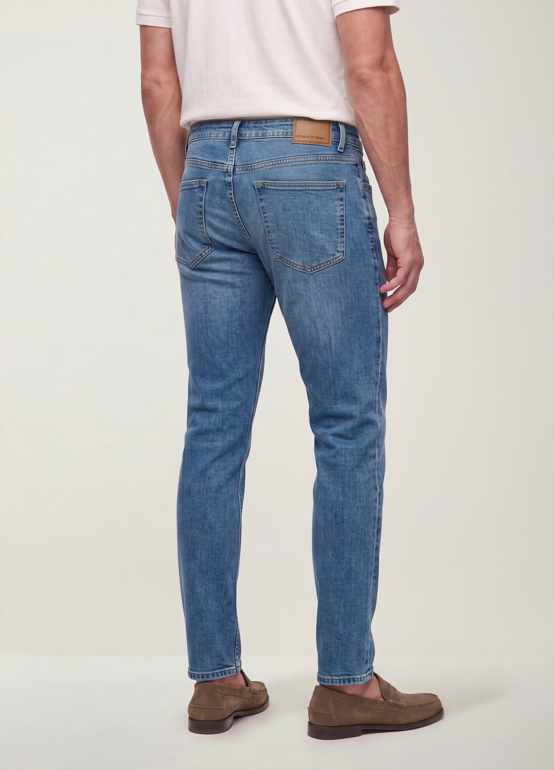 Blaue Slim-fit-jeans Aus Stretch-baumwolle | OVS Blaue Slim-fit-jeans Aus Stretch-baumwolle - 2 | OVS