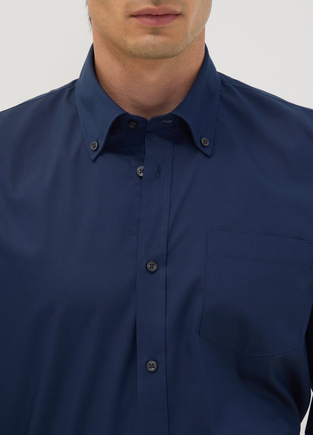 Camicia Blu Regular Fit Con Collo Button Down Easy Iron | OVS Camicia Blu Regular Fit Con Collo Button Down Easy Iron - 1 | OVS