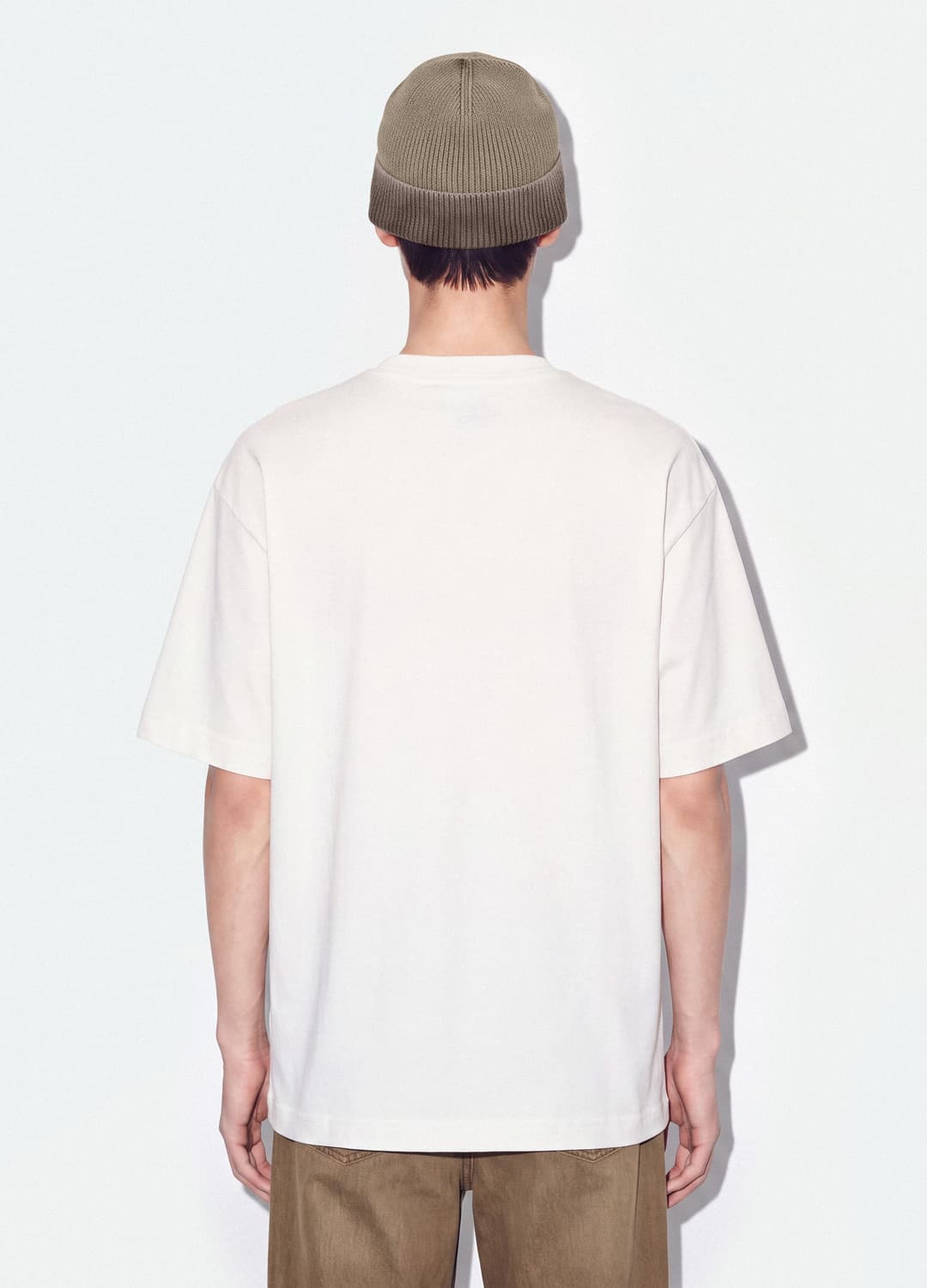 Weißes T-shirt Aus Reiner Baumwolle Mit Rundhalsausschnitt Und Brusttasche | OVS Weißes T-shirt Aus Reiner Baumwolle Mit Rundhalsausschnitt Und Brusttasche - 2 | OVS