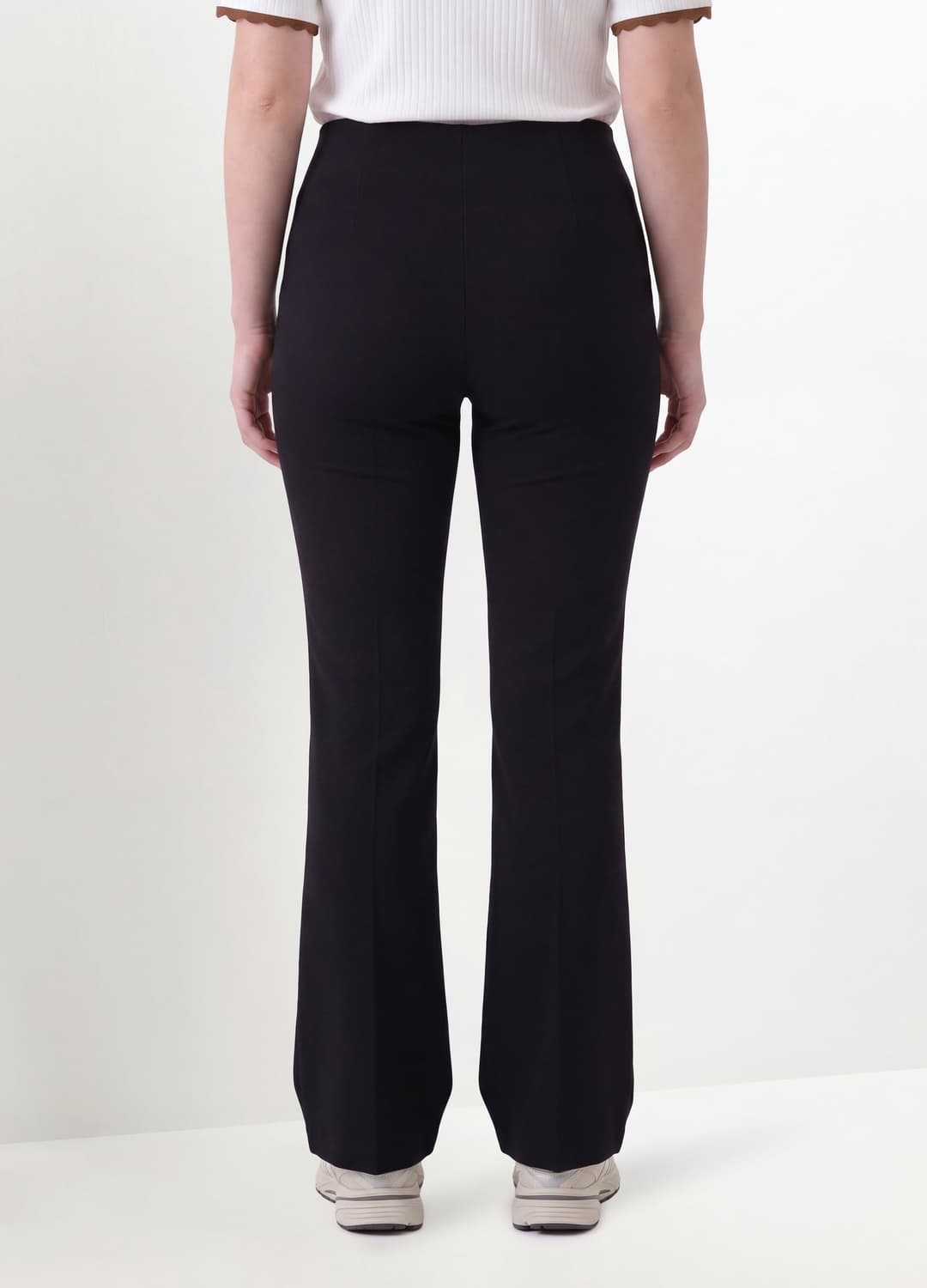 Braune Flare-hose Aus Elastischer Viskose | OVS Braune Flare-hose Aus Elastischer Viskose - 3 | OVS
