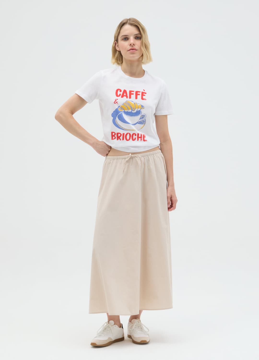 T-shirt In Puro Cotone Bianca Regular Fit | OVS T-shirt In Puro Cotone Bianca Regular Fit - 0 | OVS