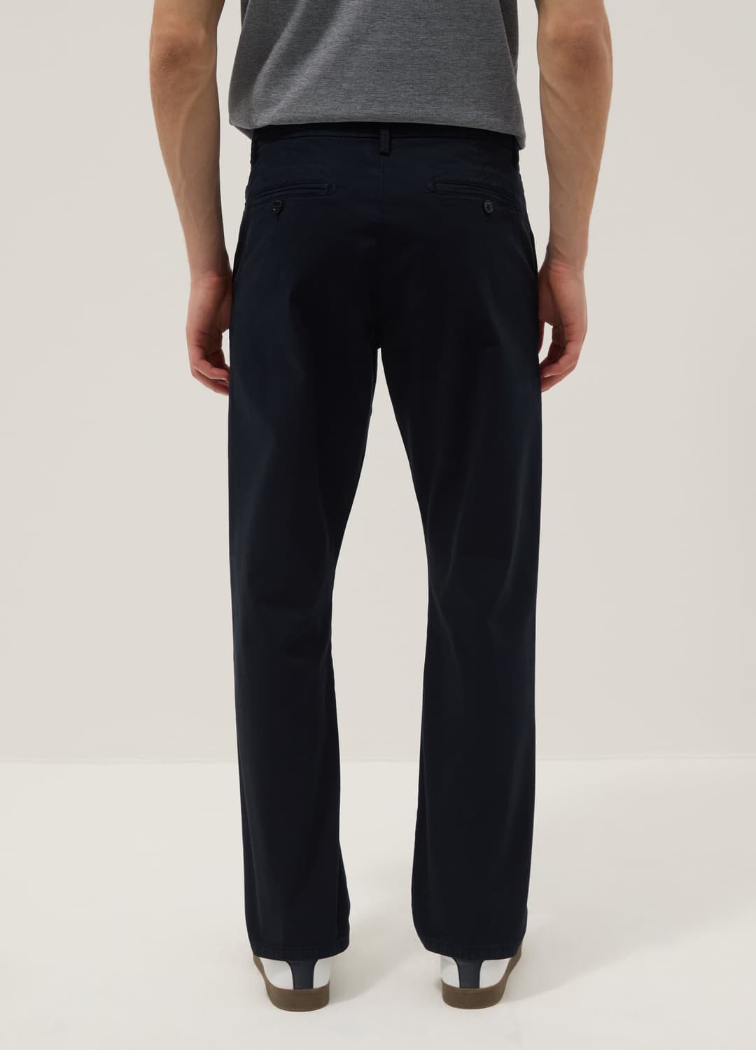 Blaue Chinohose Aus Stretch-baumwolle Im Regular Fit | OVS Blaue Chinohose Aus Stretch-baumwolle Im Regular Fit - 2 | OVS