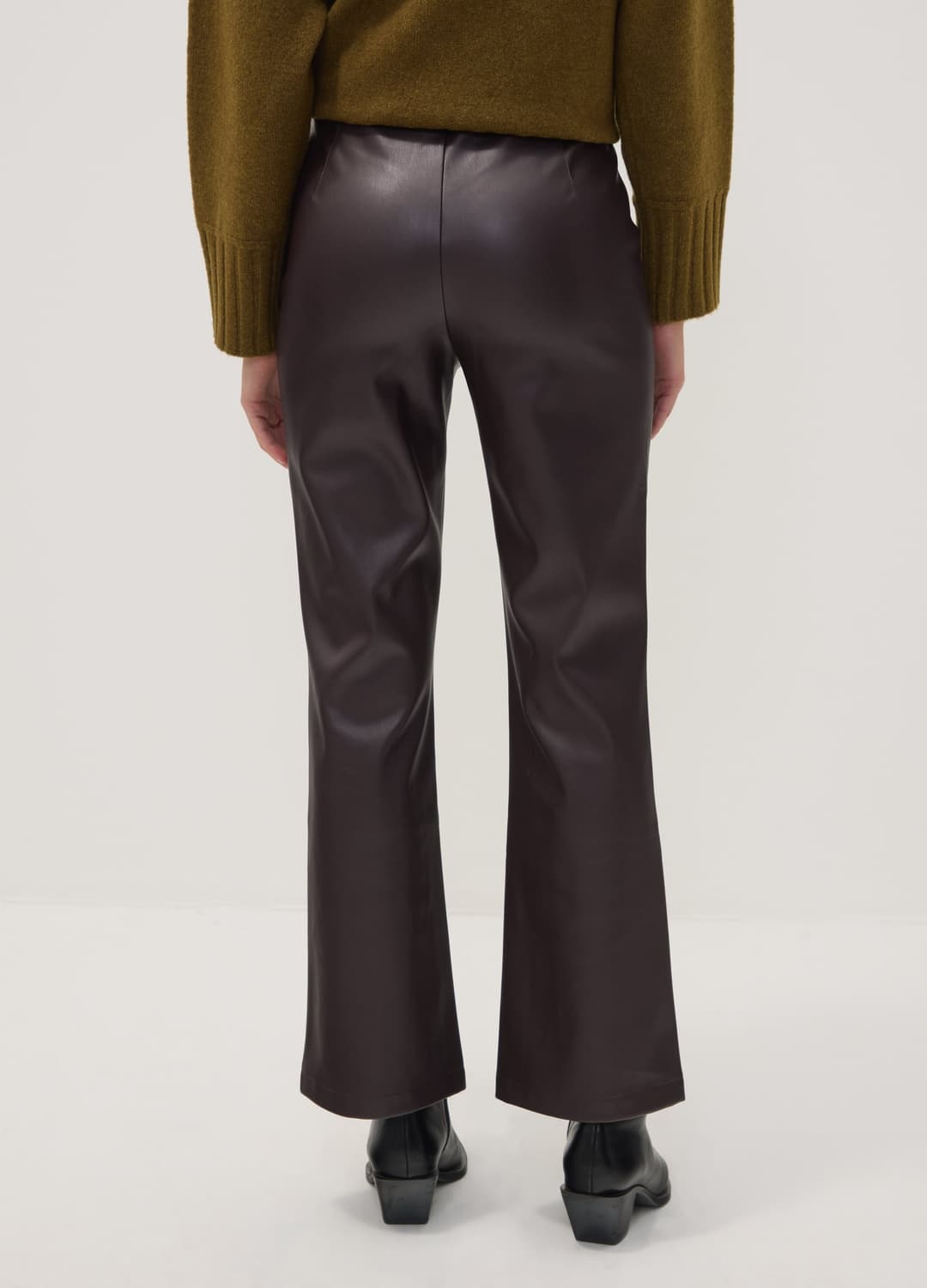 Leggings Marroni Flare Con Vita Regular Ed Elastico | OVS Leggings Marroni Flare Con Vita Regular Ed Elastico - 3 | OVS