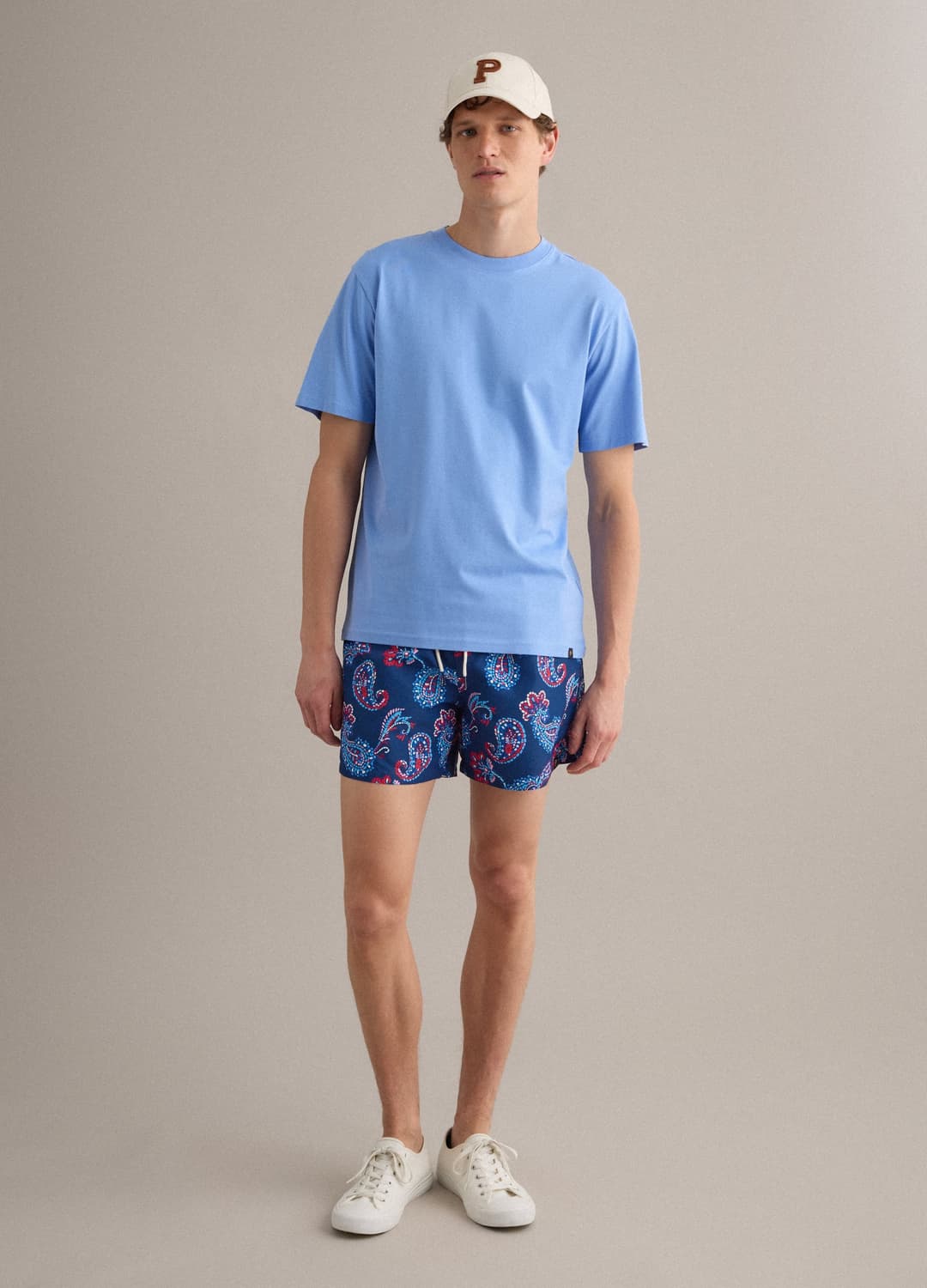 Boxer Mare Blu Con Stampa Paisley E Coulisse | OVS Boxer Mare Blu Con Stampa Paisley E Coulisse - 0 | OVS