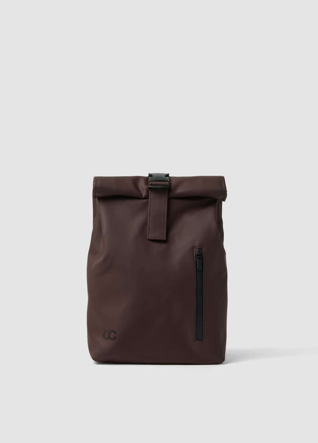 Brauner Rolltop-rucksack Mit Frontreißverschluss | OVS Brauner Rolltop-rucksack Mit Frontreißverschluss - 0 | OVS