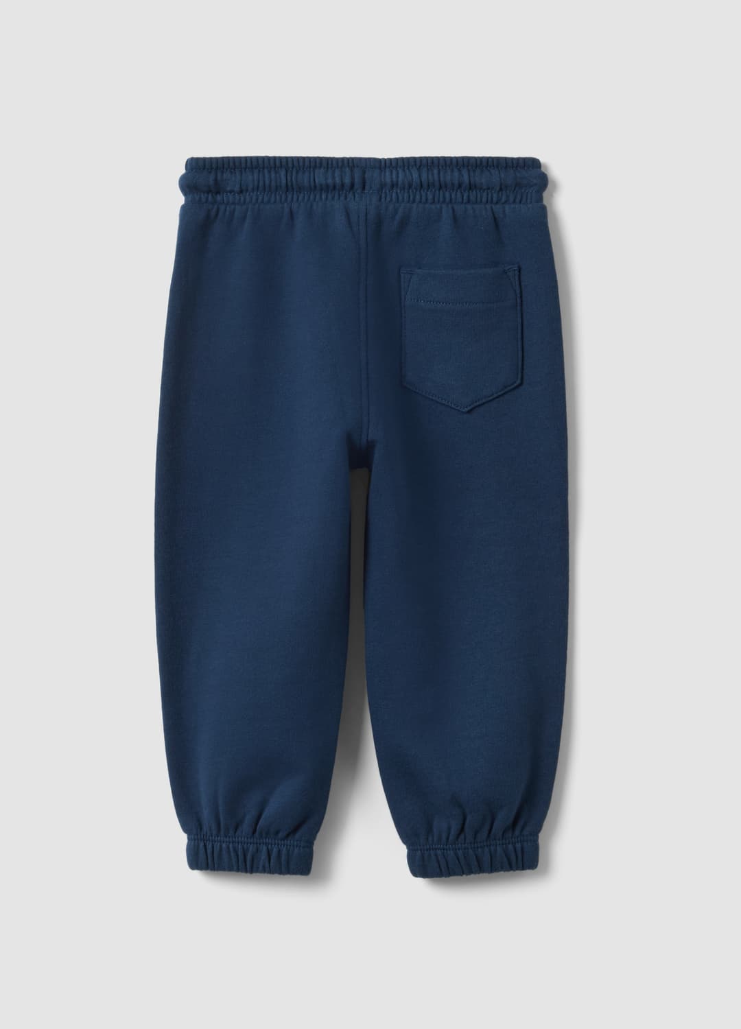 Pantaloni Jogger Blu In Puro Cotone Organico Con Coulisse Per Bimbo | OVS Pantaloni Jogger Blu In Puro Cotone Organico Con Coulisse Per Bimbo - 1 | OVS