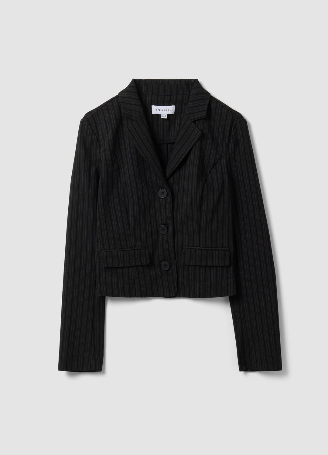 Blazer Nero Cropped In Viscosa Elasticizzata Con Rever Classici Slim Fit | OVS Blazer Nero Cropped In Viscosa Elasticizzata Con Rever Classici Slim Fit - 4 | OVS