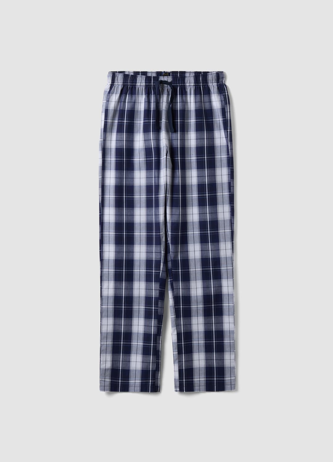 Pantaloni Del Pigiama Blu In Cotone Organico A Quadri | OVS Pantaloni Del Pigiama Blu In Cotone Organico A Quadri - 4 | OVS