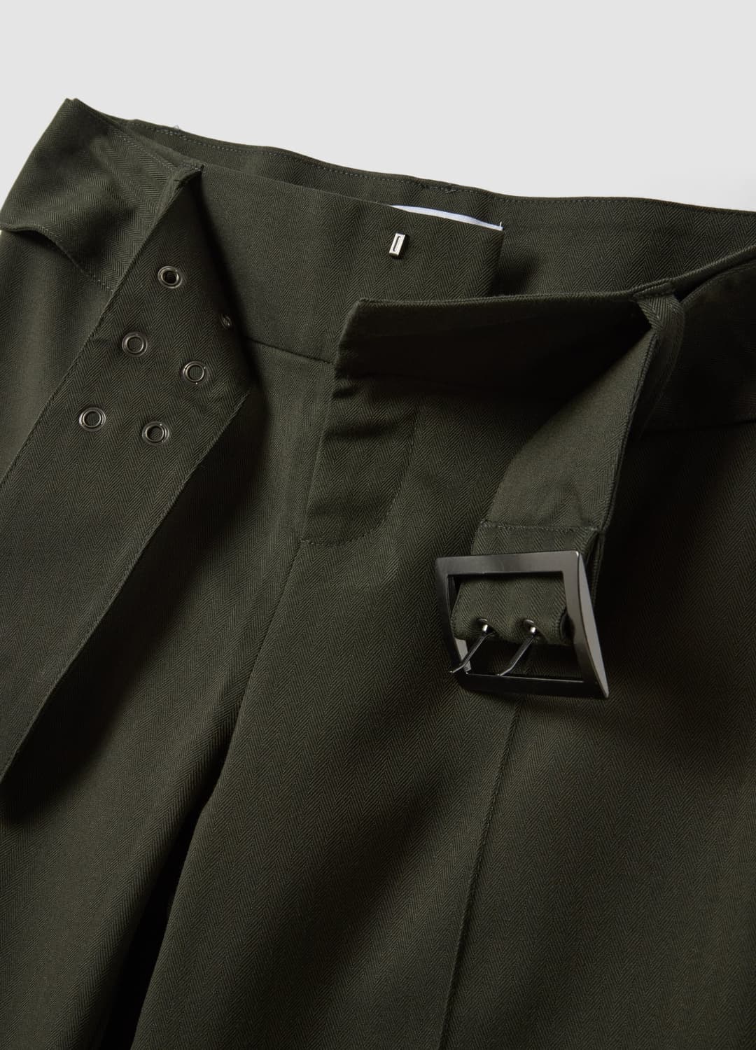Grüne Slim-fit-hose Aus Elastischer Viskose | OVS Grüne Slim-fit-hose Aus Elastischer Viskose - 1 | OVS