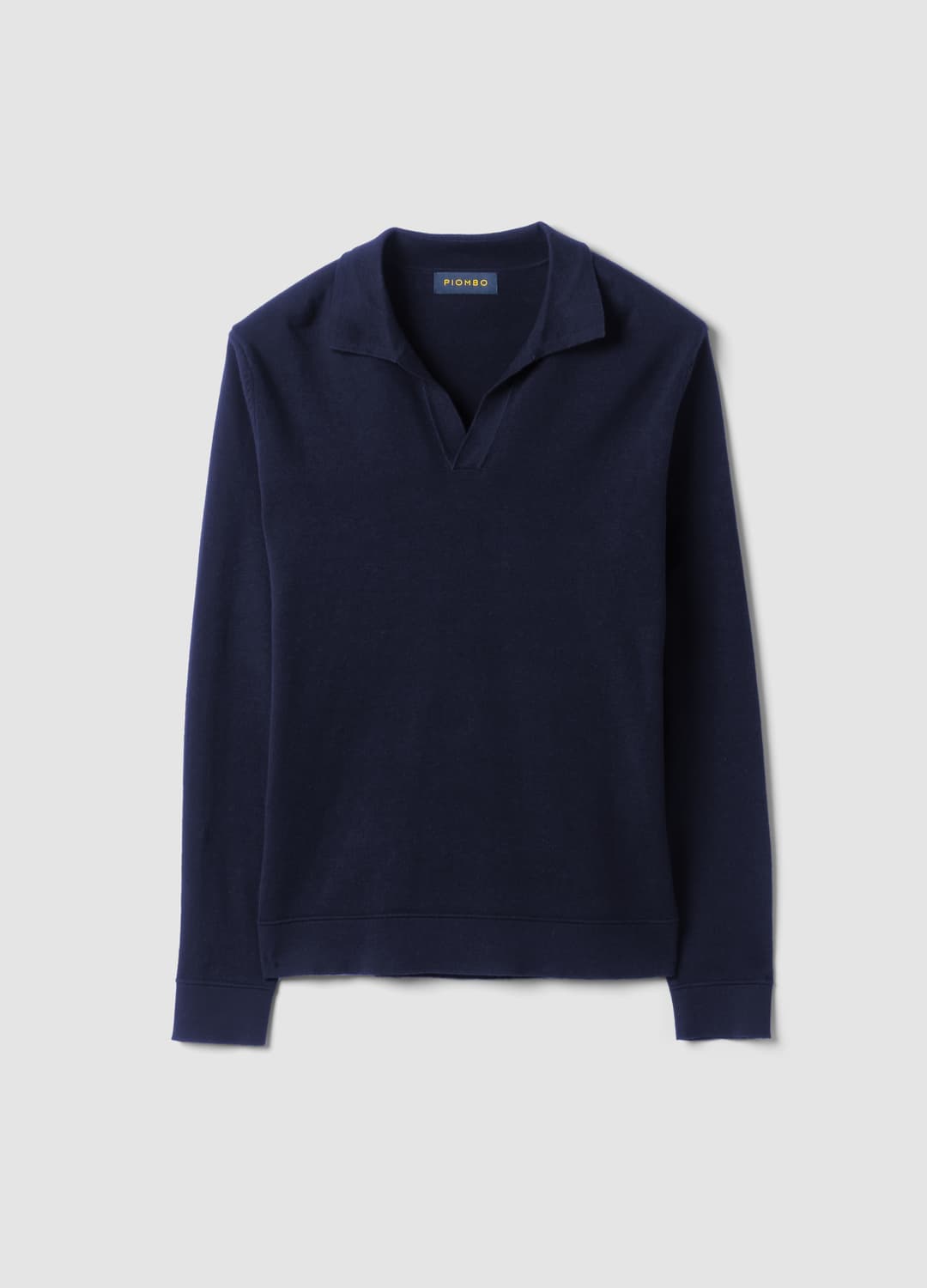 Polo Blu In Puro Cotone A Maniche Lunghe | OVS Polo Blu In Puro Cotone A Maniche Lunghe - 4 | OVS