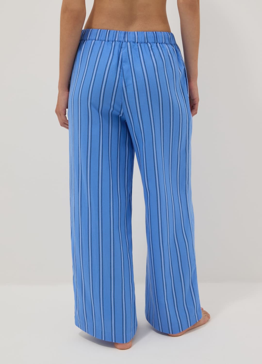 Pantaloni Copricostume Blu In Puro Cotone A Righe | OVS Pantaloni Copricostume Blu In Puro Cotone A Righe - 3 | OVS