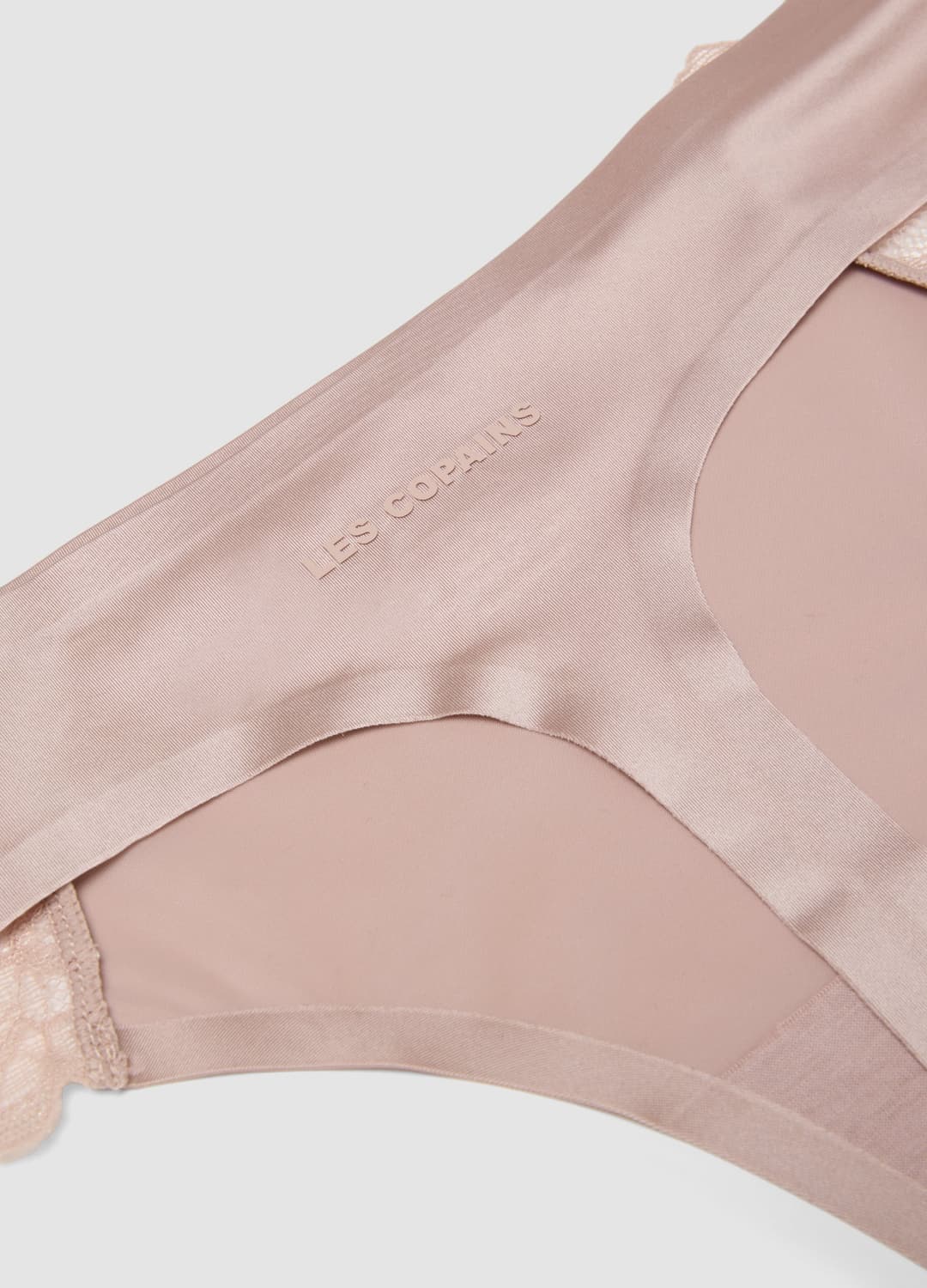 Slip Brasiliana Rosa In Microfibra Elasticizzata Con Pizzo | OVS Slip Brasiliana Rosa In Microfibra Elasticizzata Con Pizzo - 1 | OVS