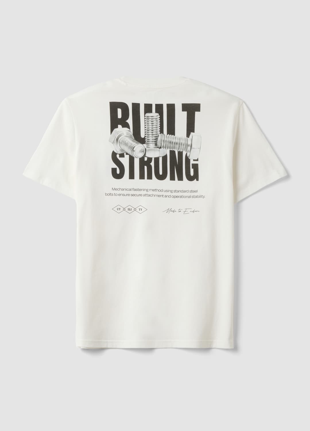 Weißes T-shirt Aus Reiner Baumwoll-jersey Mit Print | OVS Weißes T-shirt Aus Reiner Baumwoll-jersey Mit Print - 5 | OVS