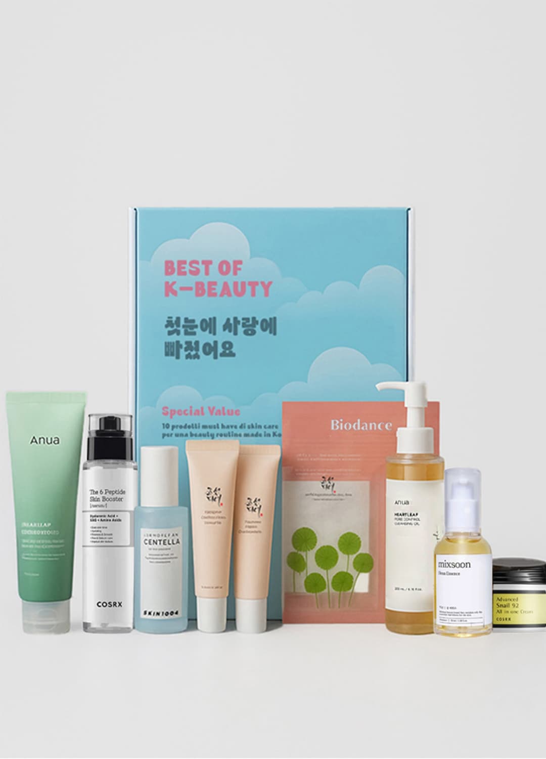 K-beauty Box (10 Stück) Best Of K-beauty - Koreanische Hautpflege | OVS K-beauty Box (10 Stück) Best Of K-beauty - Koreanische Hautpflege - 0 | OVS