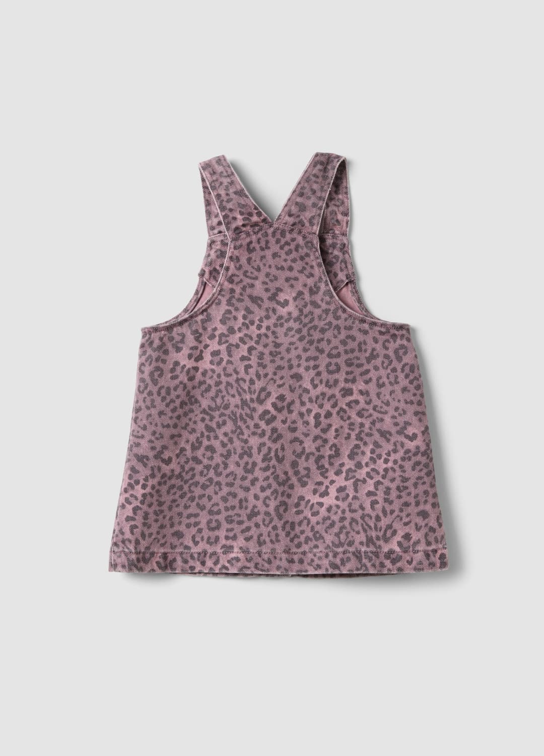 Abito Wide Rosa In Puro Cotone A Fantasia Animalier Per Bimba | OVS Abito Wide Rosa In Puro Cotone A Fantasia Animalier Per Bimba - 1 | OVS