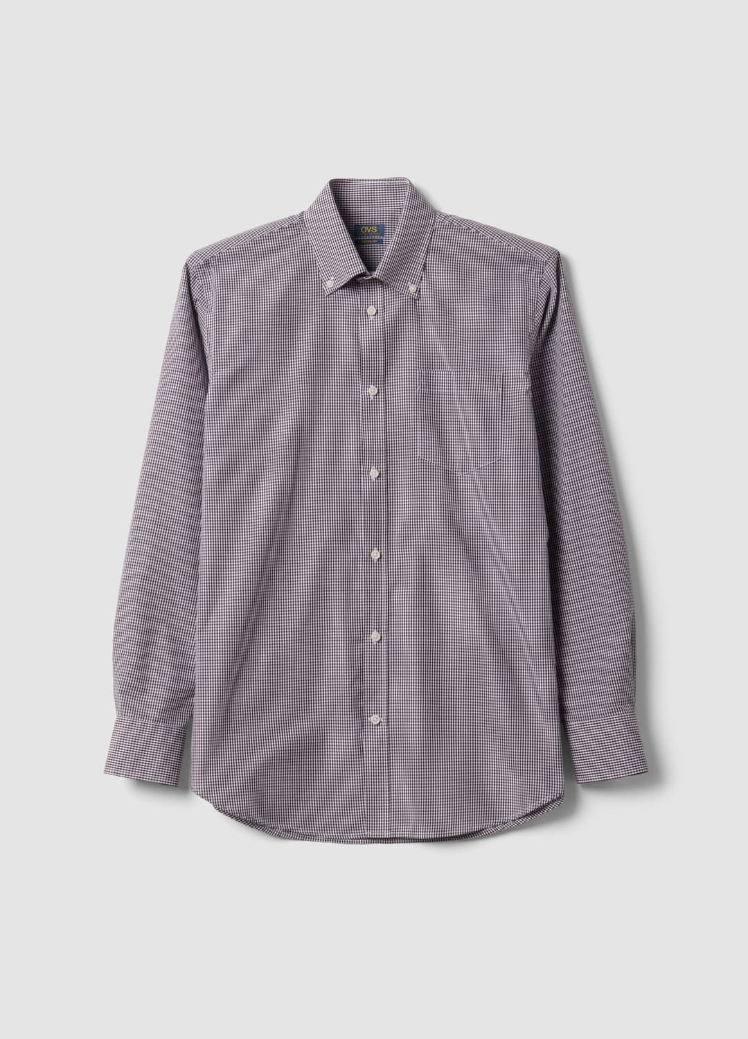 Camicia Easy Iron Multicolor In Misto Cotone Con Collo Button Down Regular Fit | OVS Camicia Easy Iron Multicolor In Misto Cotone Con Collo Button Down Regular Fit - 4 | OVS