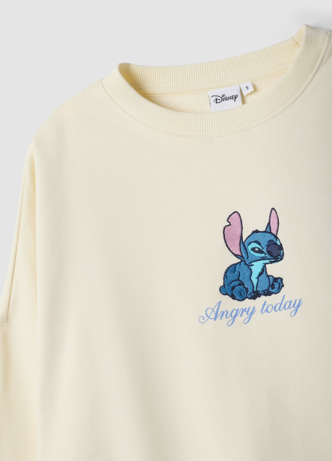 Felpa Beige In Puro Cotone Con Stampa Stitch | OVS Felpa Beige In Puro Cotone Con Stampa Stitch - 5 | OVS