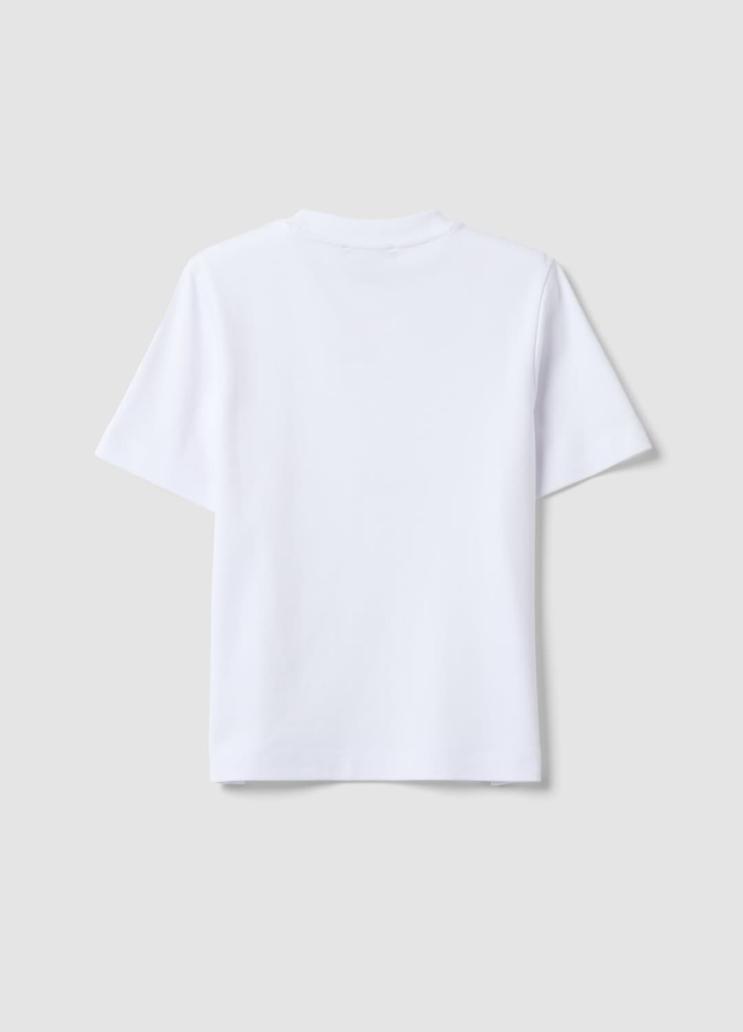 T-shirt The Iconic Tee Relaxed Fit Bianca In Puro Cotone A Maniche Corte | OVS T-shirt The Iconic Tee Relaxed Fit Bianca In Puro Cotone A Maniche Corte - 5 | OVS