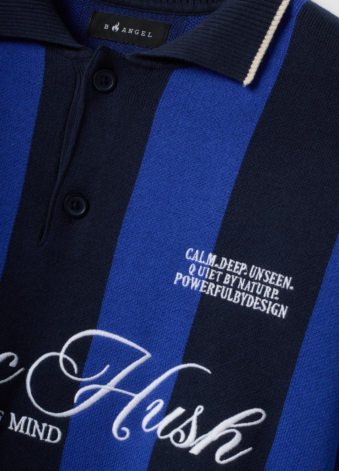 Maglia Blu E Nera In Puro Cotone Con Colletto Polo Over Fit | OVS Maglia Blu E Nera In Puro Cotone Con Colletto Polo Over Fit - 5 | OVS